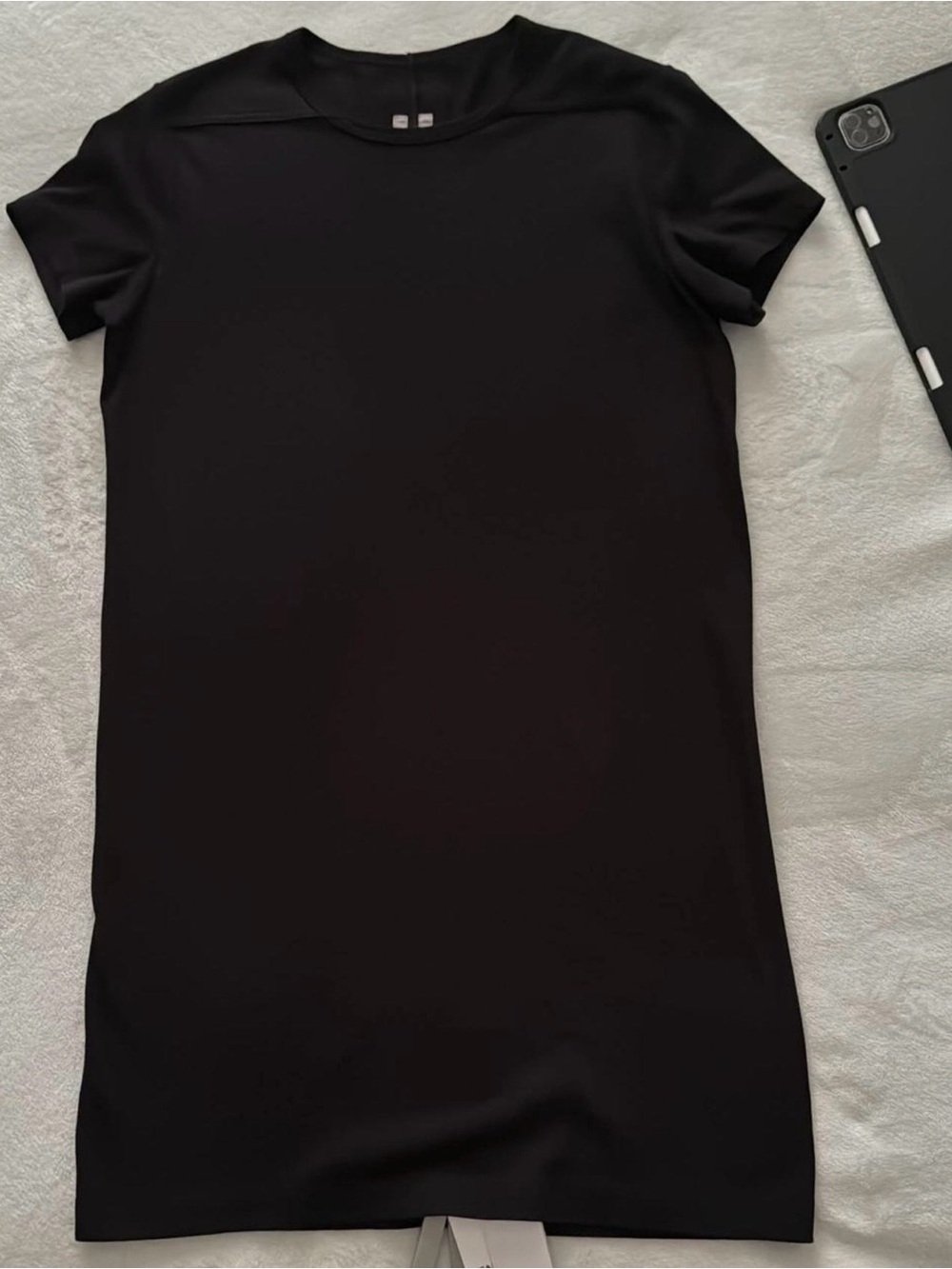 Rick Owens Black Mini Dress